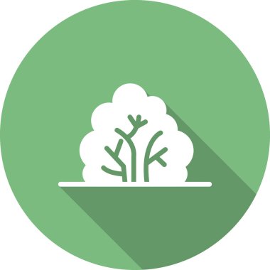 Bush simge vektör illüstrasyonu