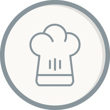 Chef şapka vektör çizim