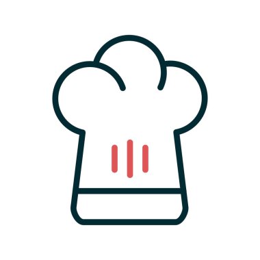 Chef şapka vektör çizim