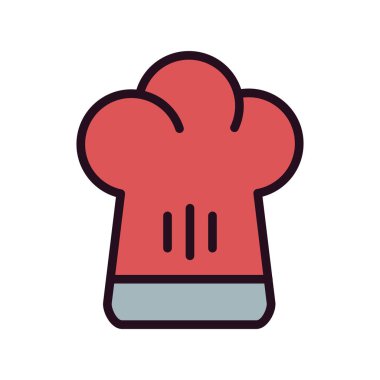 Chef şapka vektör çizim