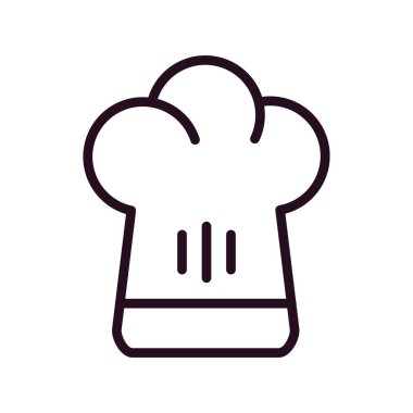 Chef şapka vektör çizim