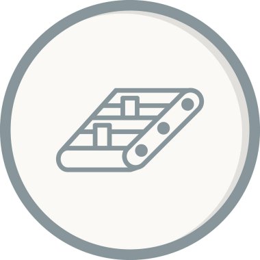 Taşıyıcı simgesi, vektör illüstrasyonu