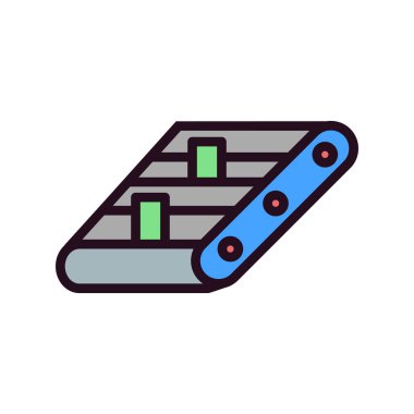 Taşıyıcı simgesi, vektör illüstrasyonu