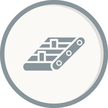 Taşıyıcı simgesi, vektör illüstrasyonu