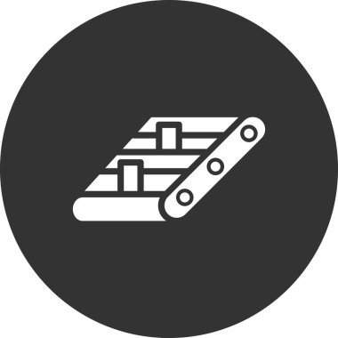 Taşıyıcı simgesi, vektör illüstrasyonu