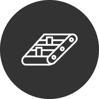 Taşıyıcı simgesi, vektör illüstrasyonu