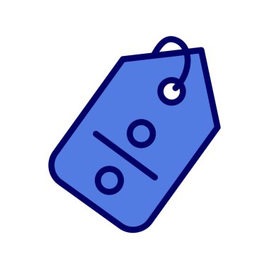 İndirim simgesi, vektör illüstrasyonu 