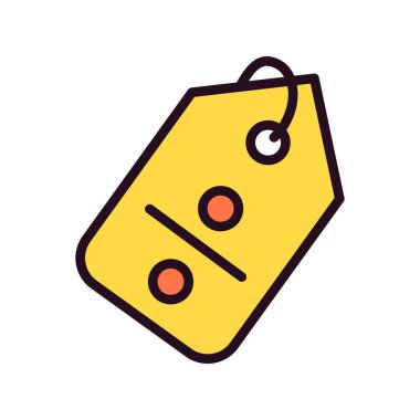 Fiyat etiketi vektör illüstrasyonu