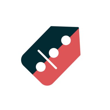 Fiyat etiketi vektör illüstrasyonu