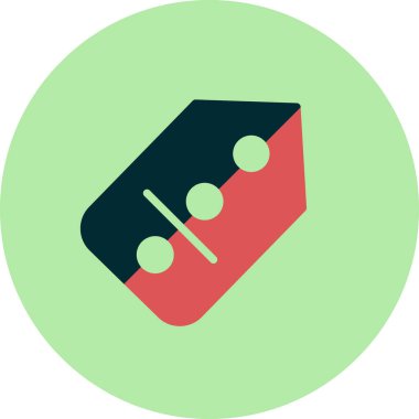 Fiyat etiketi vektör illüstrasyonu