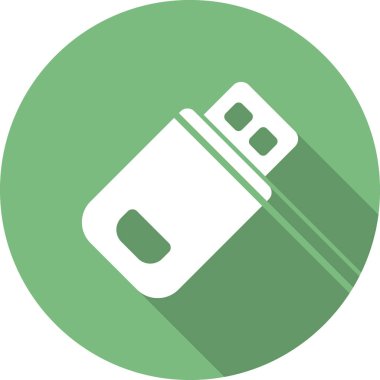  Flash bellek. Basit illüstrasyon 