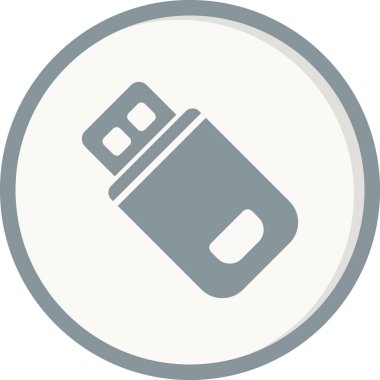  Flash bellek. Basit illüstrasyon 