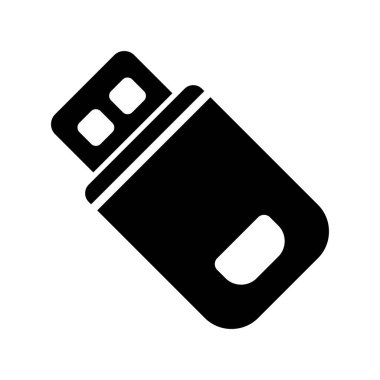  Flash bellek. Basit illüstrasyon 