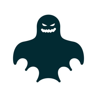 hayalet simgesi vektör illüstrasyonu