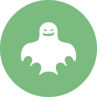 hayalet simgesi vektör illüstrasyonu