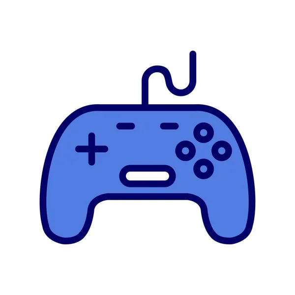 Joystick Vector Flat Color Icon — Image vectorielle