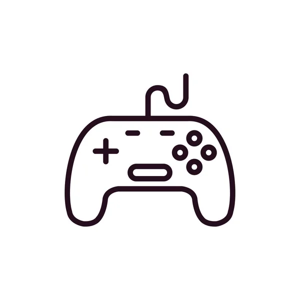 Joystick Vector Icon Illustration — Stok Vektör