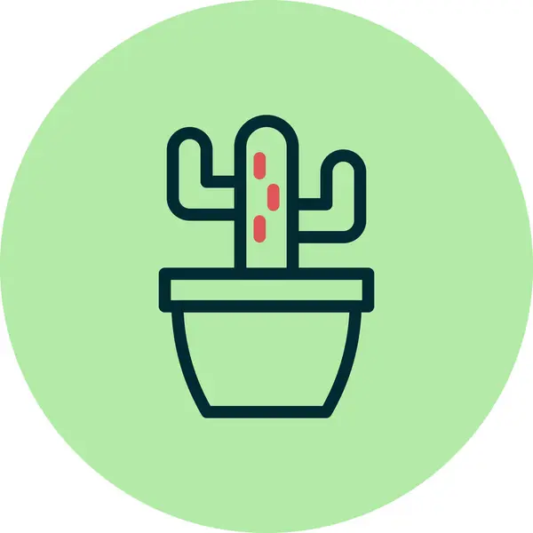 Ilustracja Wektora Kaktusa — Wektor stockowy