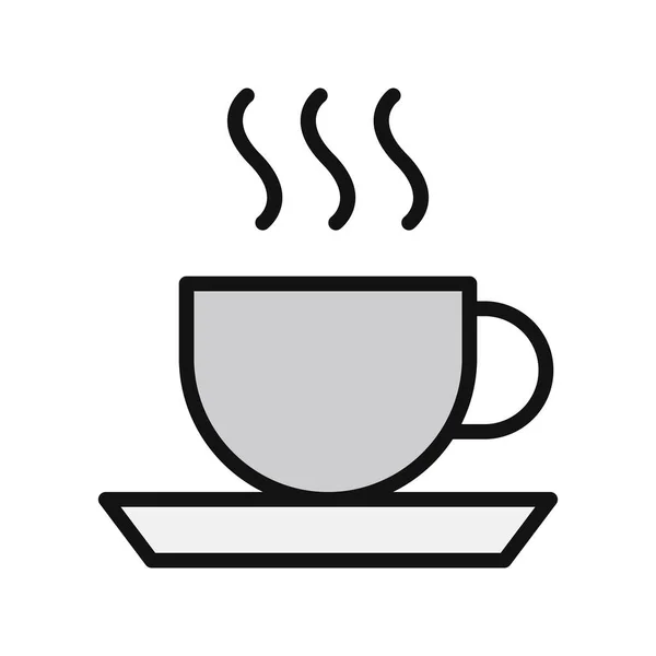 Coffee Tea Icon Vector Illustration — Archivo Imágenes Vectoriales