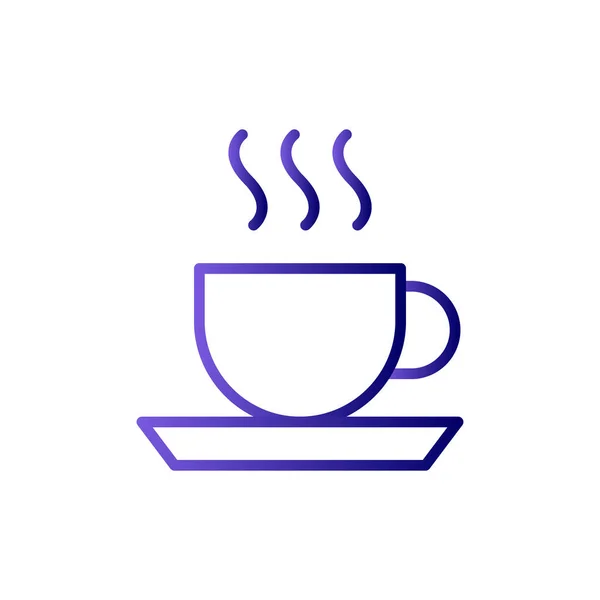 Coffee Tea Icon Vector Illustration — Vettoriale Stock