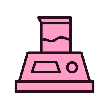 Modern ölçeklerin vektör illüstrasyonu