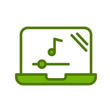 modern dizüstü bilgisayar simgesi, vektör illüstrasyon tasarımı