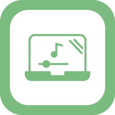 modern dizüstü bilgisayar simgesi, vektör illüstrasyon tasarımı