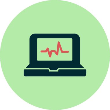 modern dizüstü bilgisayar simgesi, vektör illüstrasyon tasarımı