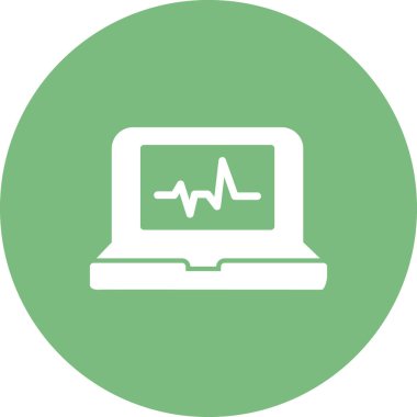 modern dizüstü bilgisayar simgesi, vektör illüstrasyon tasarımı