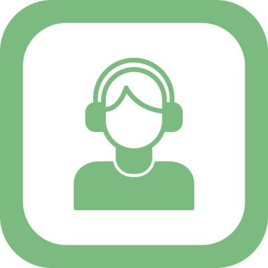 Çağrı merkezi ikon vektör illüstrasyonu