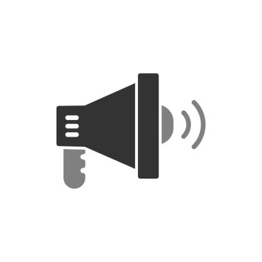 Megafon modern vektör simgesi