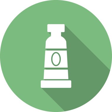 Boya tüpü, basit bir şekilde eşsiz vektör resmetme simgesi