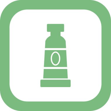 Boya tüpü, basit bir şekilde eşsiz vektör resmetme simgesi