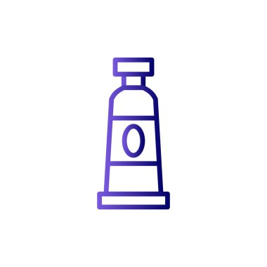 Boya tüpü, basit bir şekilde eşsiz vektör resmetme simgesi