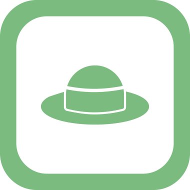 hat vektör simgesi modern illüstrasyon