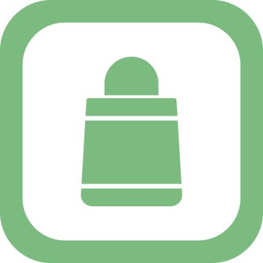 Alışveriş poşeti ikon vektör illüstrasyonu