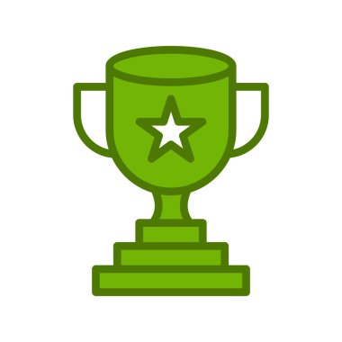 Kupa. Web simgesi basit tasarım