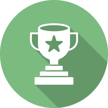 Kupa. Web simgesi basit tasarım