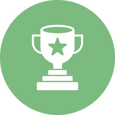 Kupa. Web simgesi basit tasarım