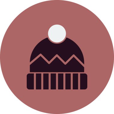  Şapka simgesi vektör illüstrasyonu