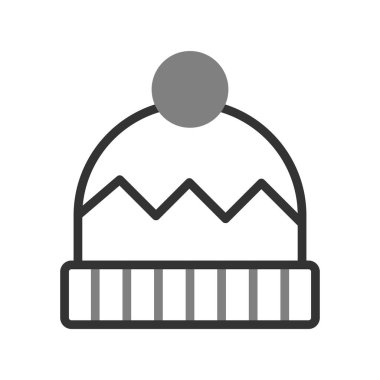  Şapka simgesi vektör illüstrasyonu