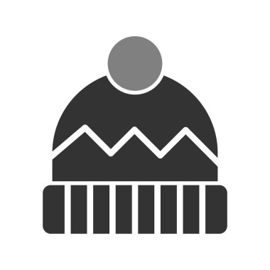  Şapka simgesi vektör illüstrasyonu