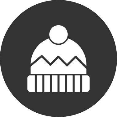  Şapka simgesi vektör illüstrasyonu