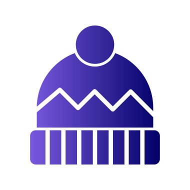  Şapka simgesi vektör illüstrasyonu