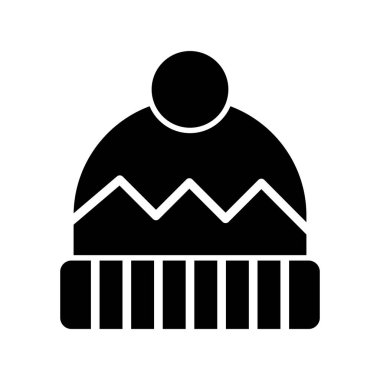  Şapka simgesi vektör illüstrasyonu