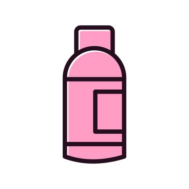 Uyarı asit işaret çizgisi vektör simgesi