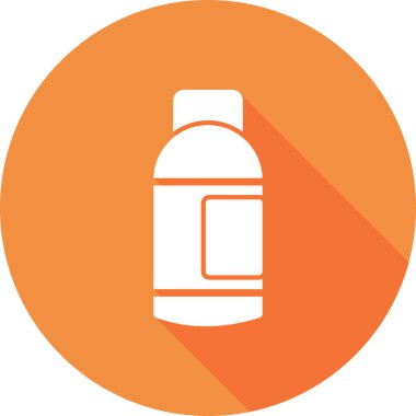 Uyarı asit işaret çizgisi vektör simgesi