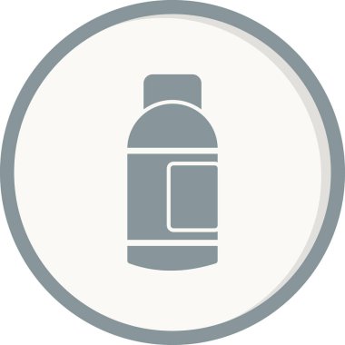 Uyarı asit işaret çizgisi vektör simgesi