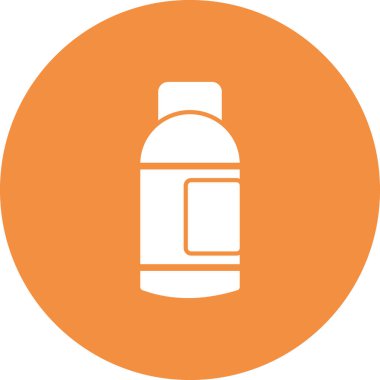 Uyarı asit işaret çizgisi vektör simgesi