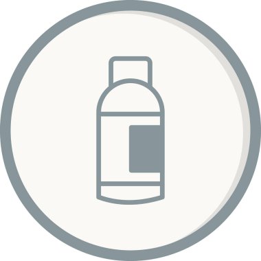 Uyarı asit işaret çizgisi vektör simgesi